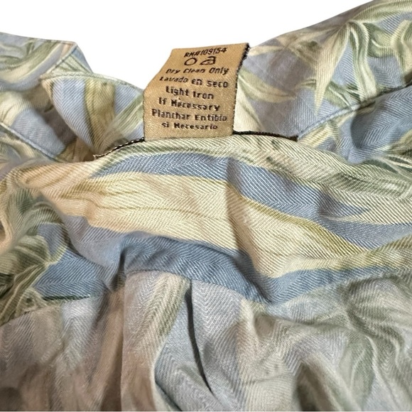 Jamaica Jaxx Men's Silk Short Sleeve Hawaiian Camp Shirt Size Medium - Picture 6 of 9